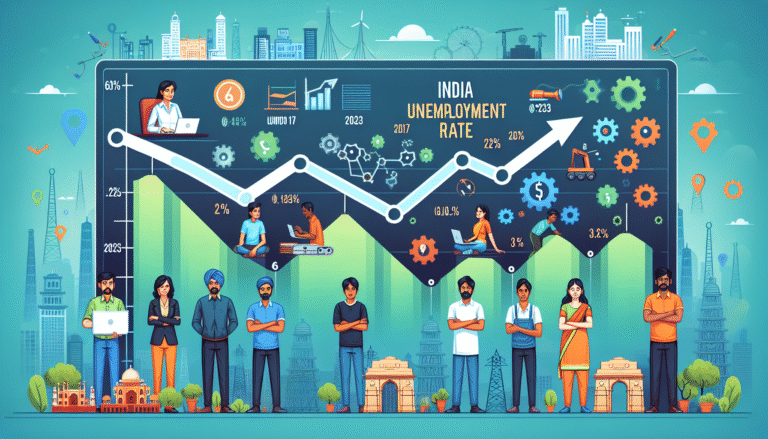 India’s Unemployment Rate Drops Significantly Over Six Years