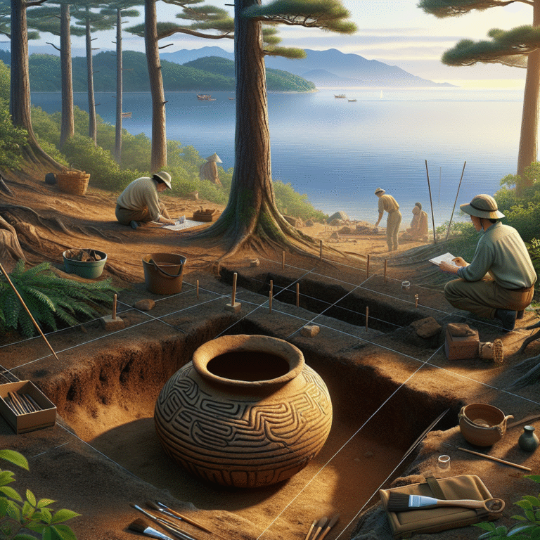 10,000-Year-Old Pottery Discovered in Japan’s Lake Biwa