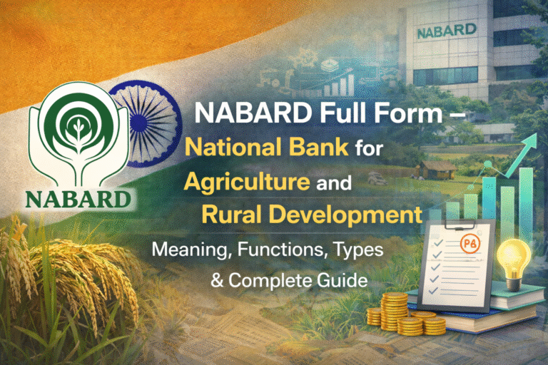 ABARD Full Form – National Bank for Agriculture and Rural Development: Meaning, Functions, Types & Complete Guide
