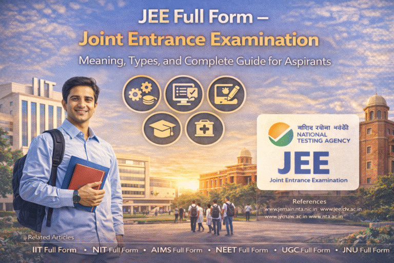 JEE Full Form