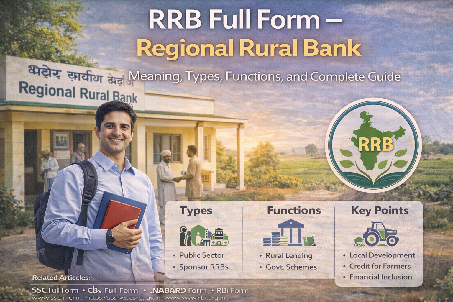 RRB Full Form – Regional Rural Bank: Meaning, Types, Functions, and ...