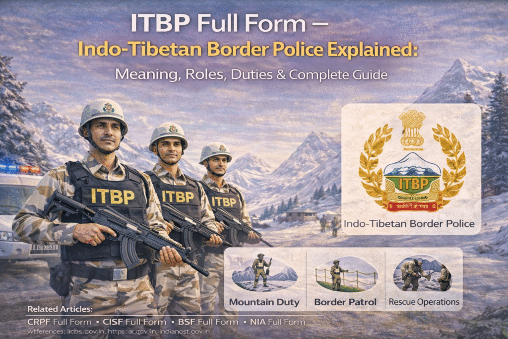 itbp full form