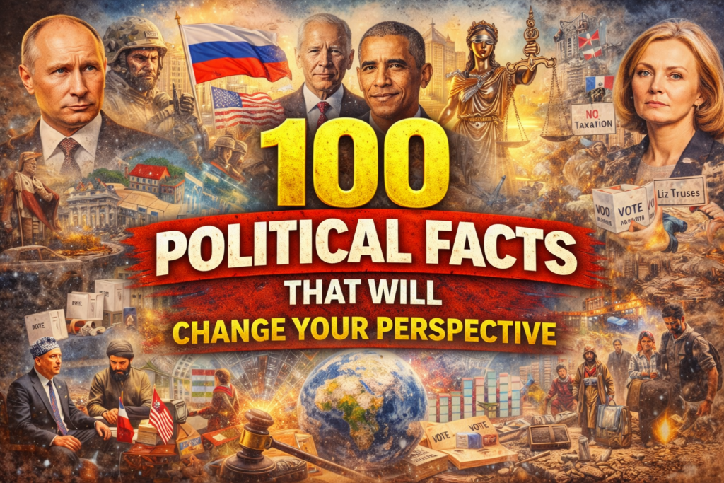 100 Political Facts That Will Change Your Perspective