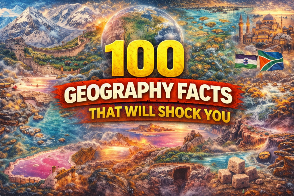 100 Geography Facts That Will Shock You