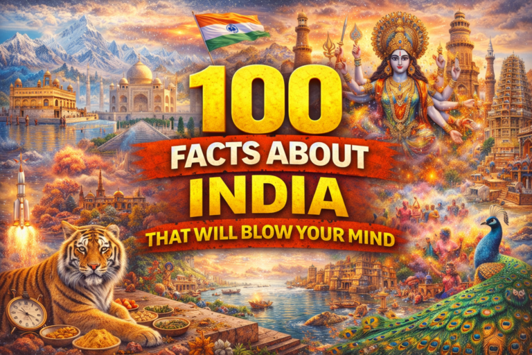 100 Facts About India That Will Blow Your Mind
