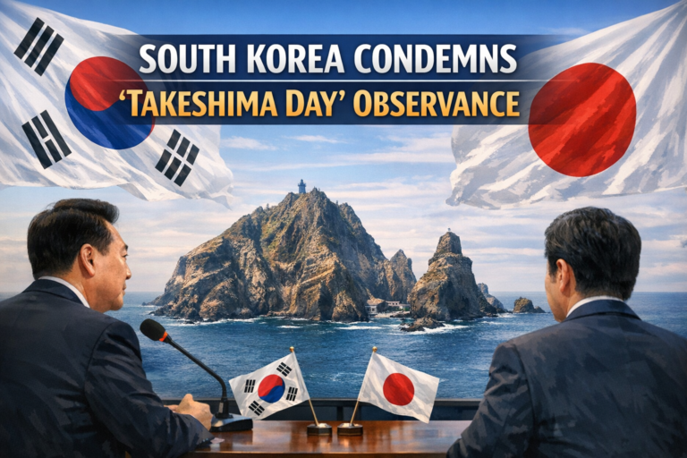 South Korea Condemns Japan’s ‘Takeshima Day’ Observance