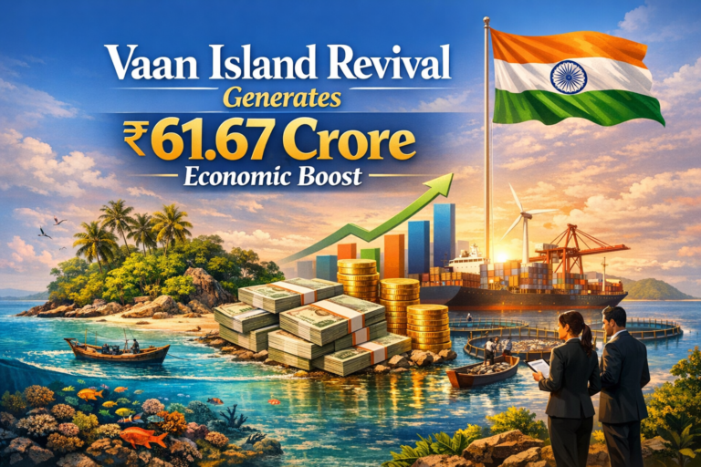 Vaan Island Restoration Project Generates ₹61.67 Crore Benefits