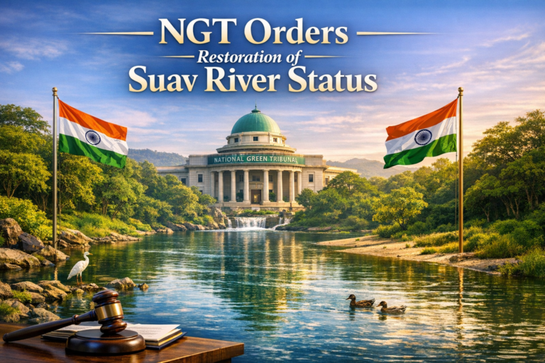 NGT Orders Immediate Restoration of Suav River’s Pristine Status