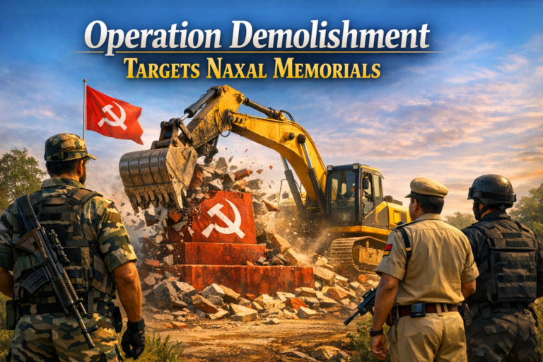 Govt Launches Operation Demolishment on Naxal Memorials