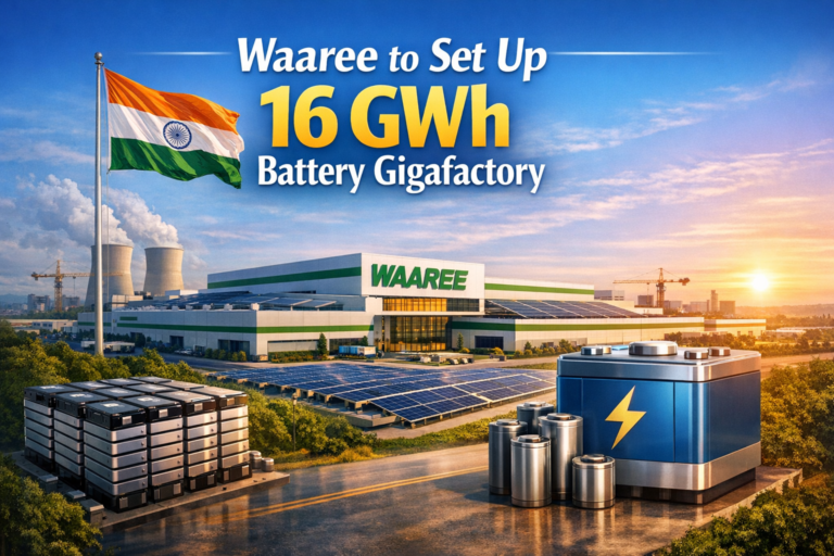 Govt Approves Waaree’s 16 GWh Battery Gigafactory Plan