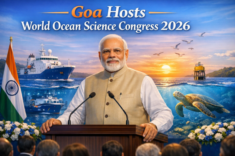 PM Modi Inaugurates World Ocean Science Congress 2026 in Goa