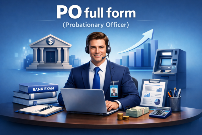 PO Full Form - Probationary Officer: Meaning & Uses